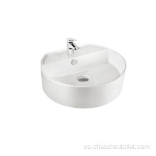 Lavabo redondo de diseño de encimera de artículos sanitarios de Oriente Medio